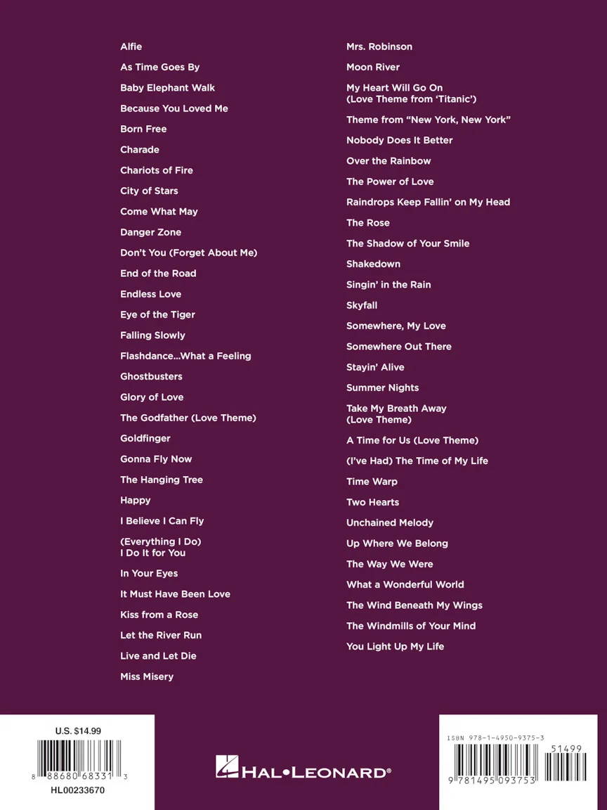 Movie Songs - Super Easy Songbook - Image 6
