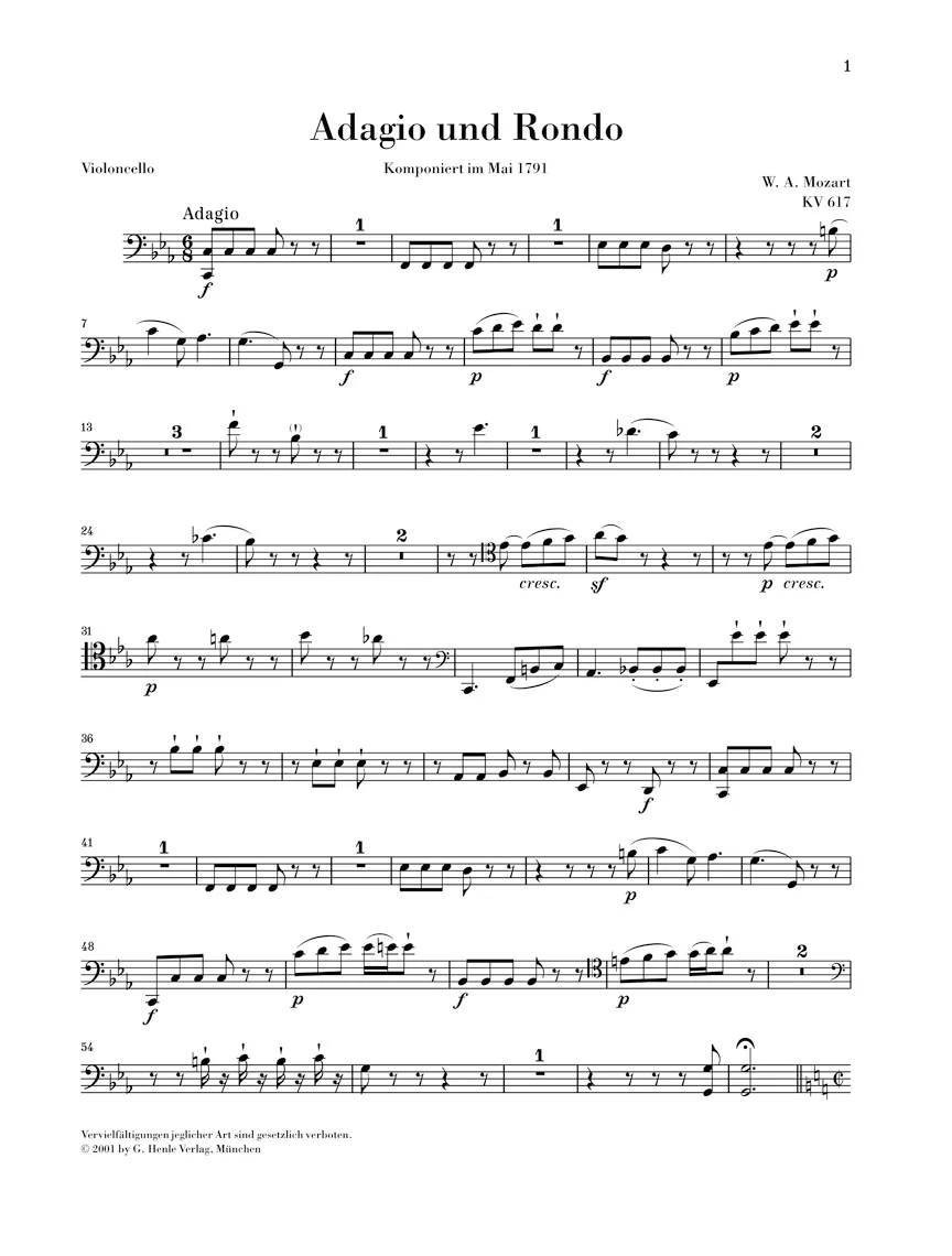 Mozart: Adagio and Rondo K. 617 - Image 4