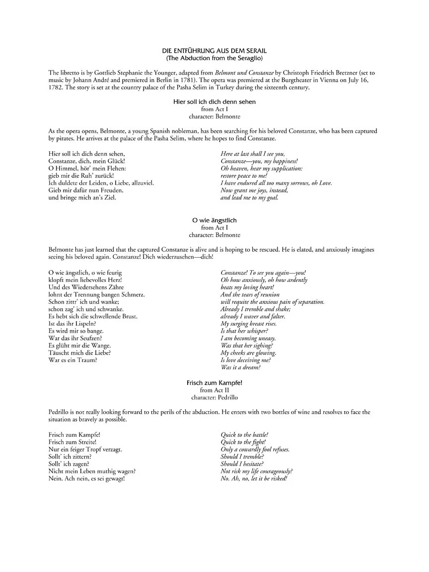 Mozart Arias for Tenor - Image 4