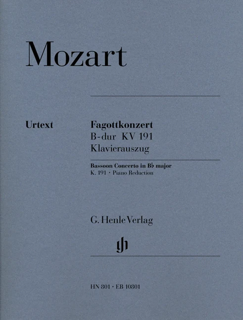 Mozart: Bassoon Concerto in Bb major K. 191