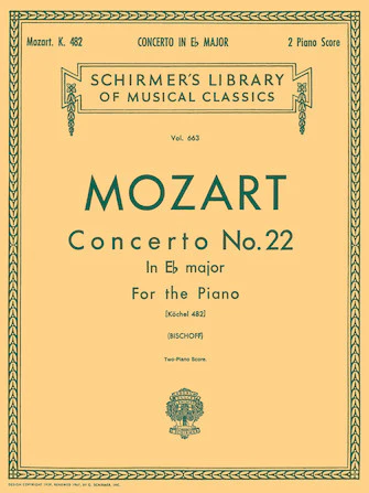 Mozart Concerto No. 22 in E Flat, K.482