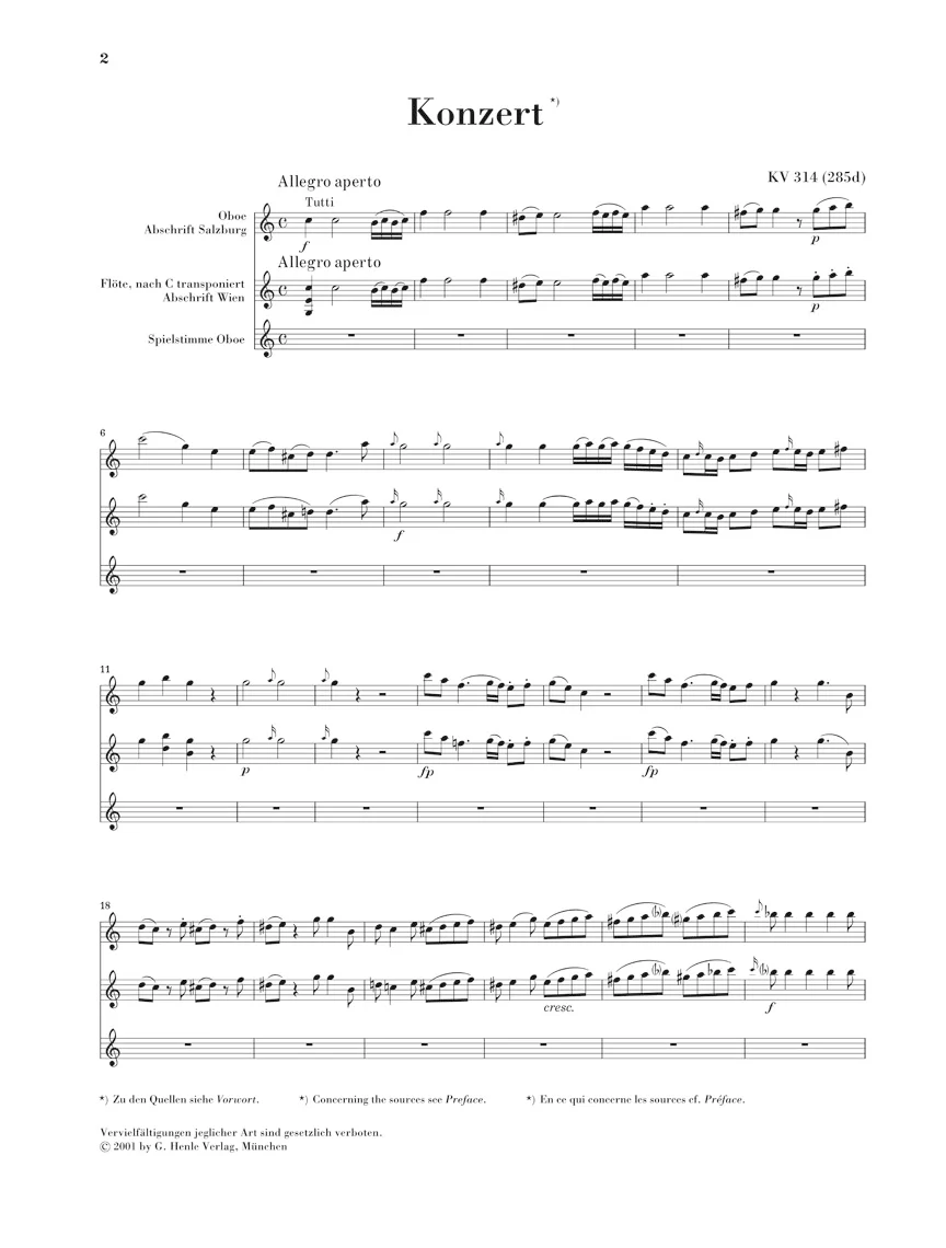 Mozart: Oboe Concerto in C major K. 314 - Image 4