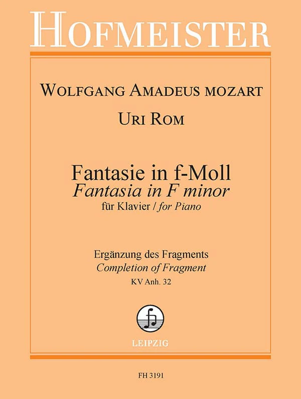 Mozart: Fantasie in F Minor