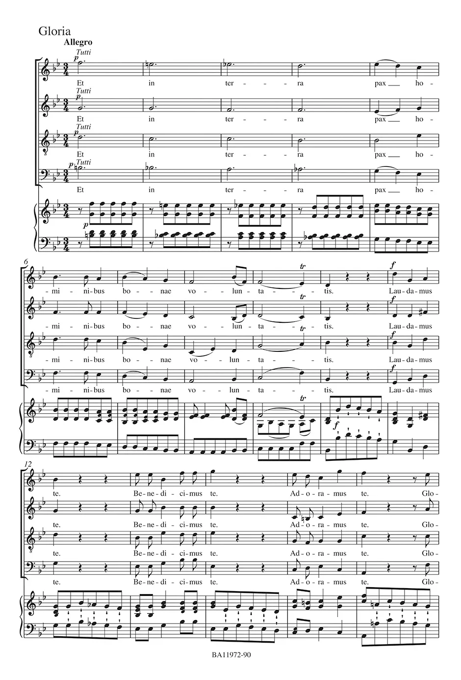 Mozart: Missa brevis in B-flat Major, K. 275 (272b) - Image 3