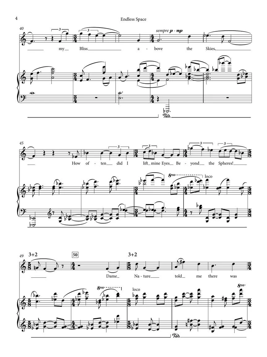 Muhly Endless Space for Soprano and Piano - Image 4