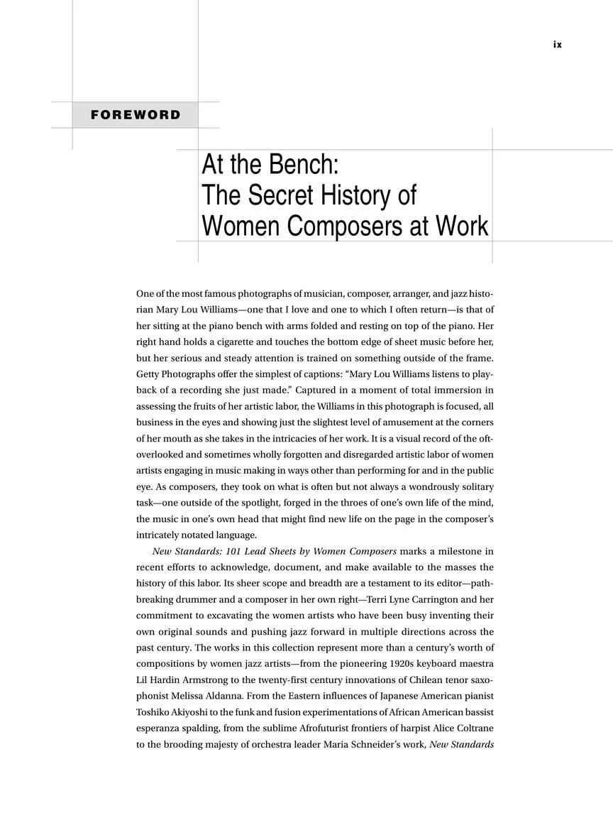 New Standards: 101 Lead Sheets By Women Composers - Image 8