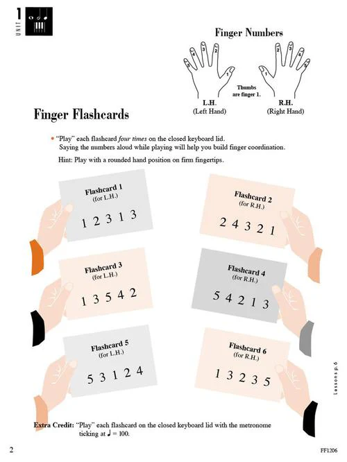 Faber Accelerated Piano Adventures Theory book 1 - Image 3