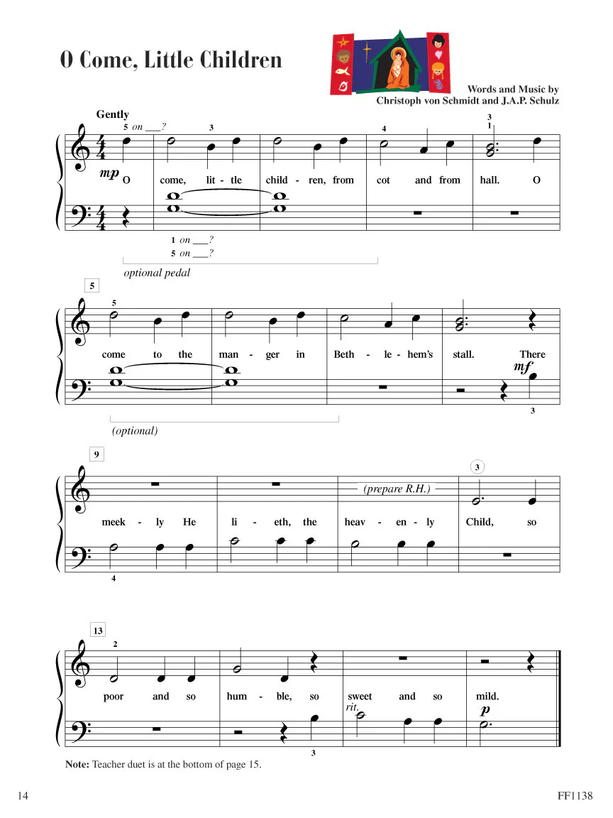 Faber Piano Adventures Christmas Book - Level 1 - Image 4