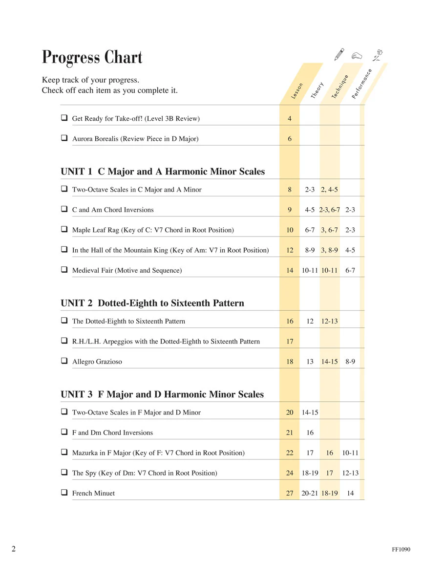 Faber Piano Adventures Lesson Book 4 - Image 2