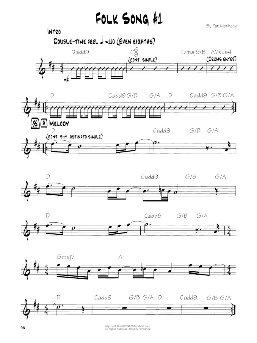 Pat Metheny Songbook - Image 6