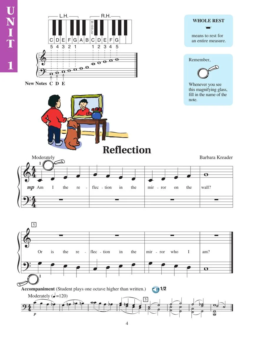 Piano Lessons Book 2 Audio and MIDI Access Included - Hal Leonard Student Piano Library - Image 3