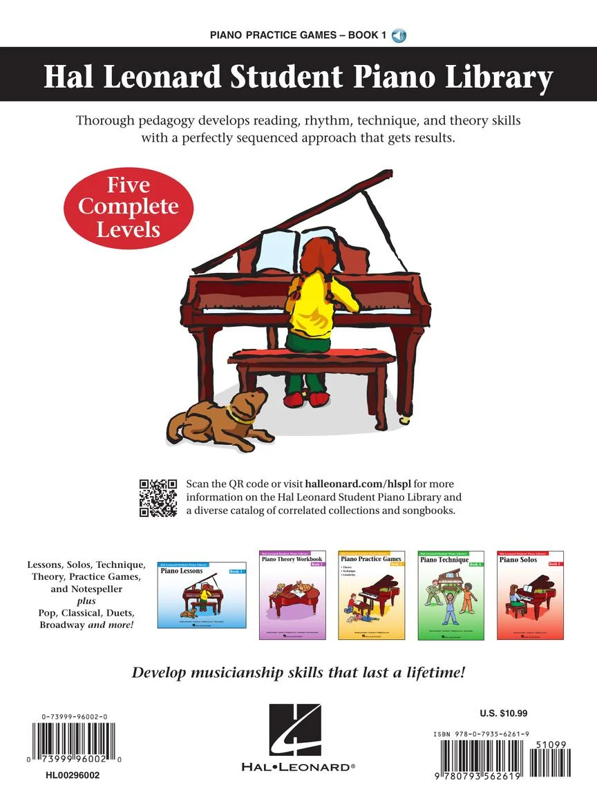 Piano Practice Games Book 1 - Hal Leonard Student Piano Library - Image 8