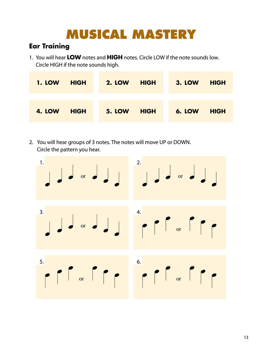 Essential Elements Piano Theory - Level 1 - Image 4
