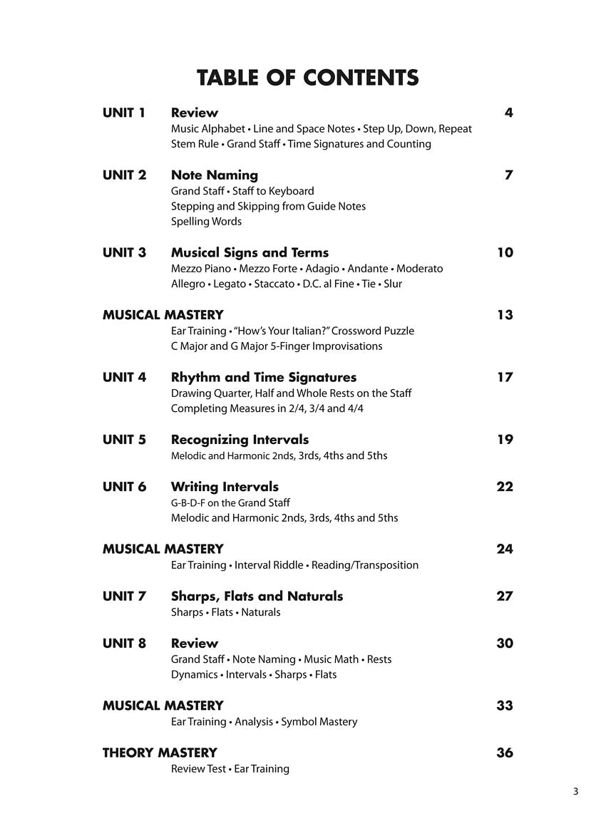 Essential Elements Piano Theory - Level 2 - Image 3