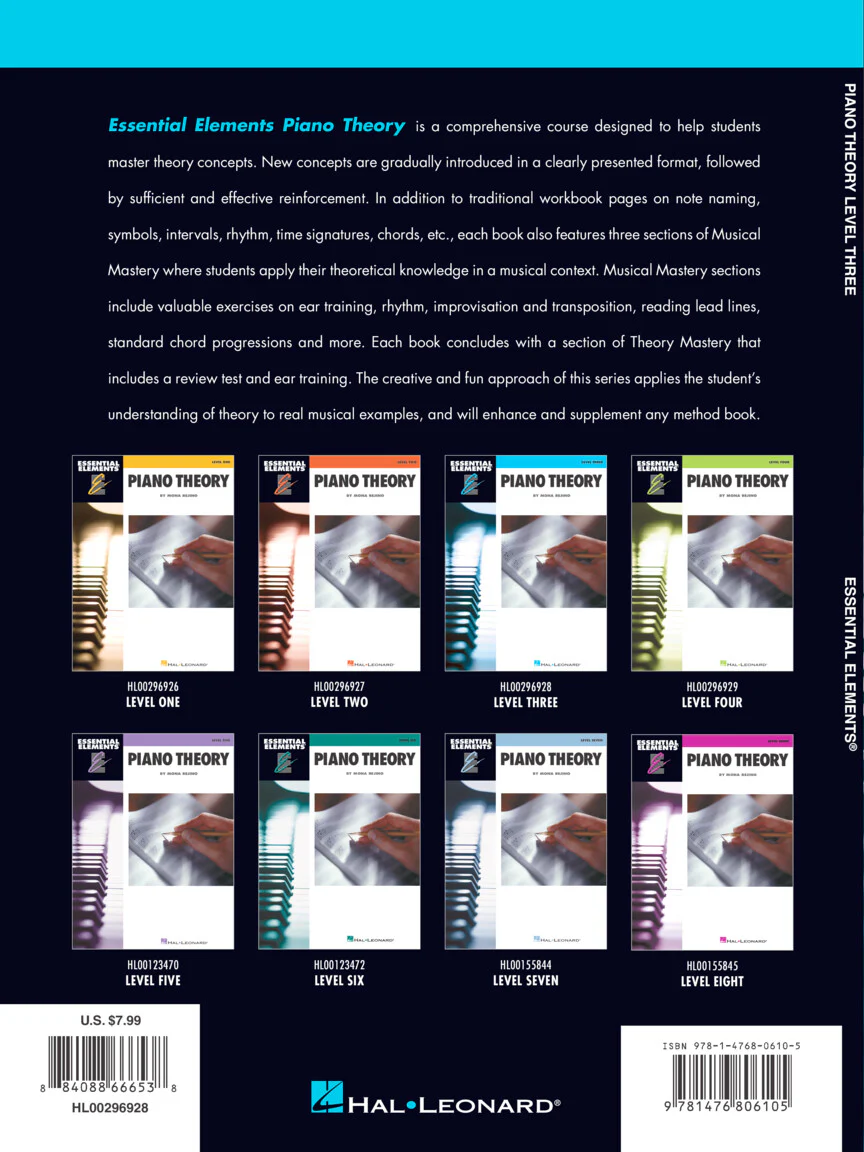 Essential Elements Piano Theory - Level 3 - Image 6