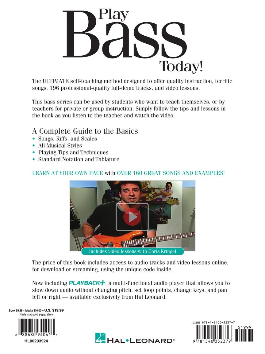 Play Bass Today! All-in-One Beginner's Pack - Image 6