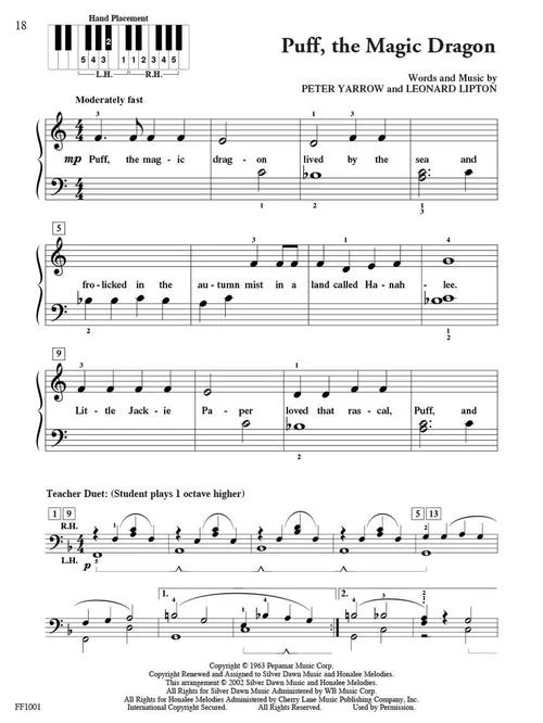 Faber Popular - PlayTime Piano - Level 1 - Image 6