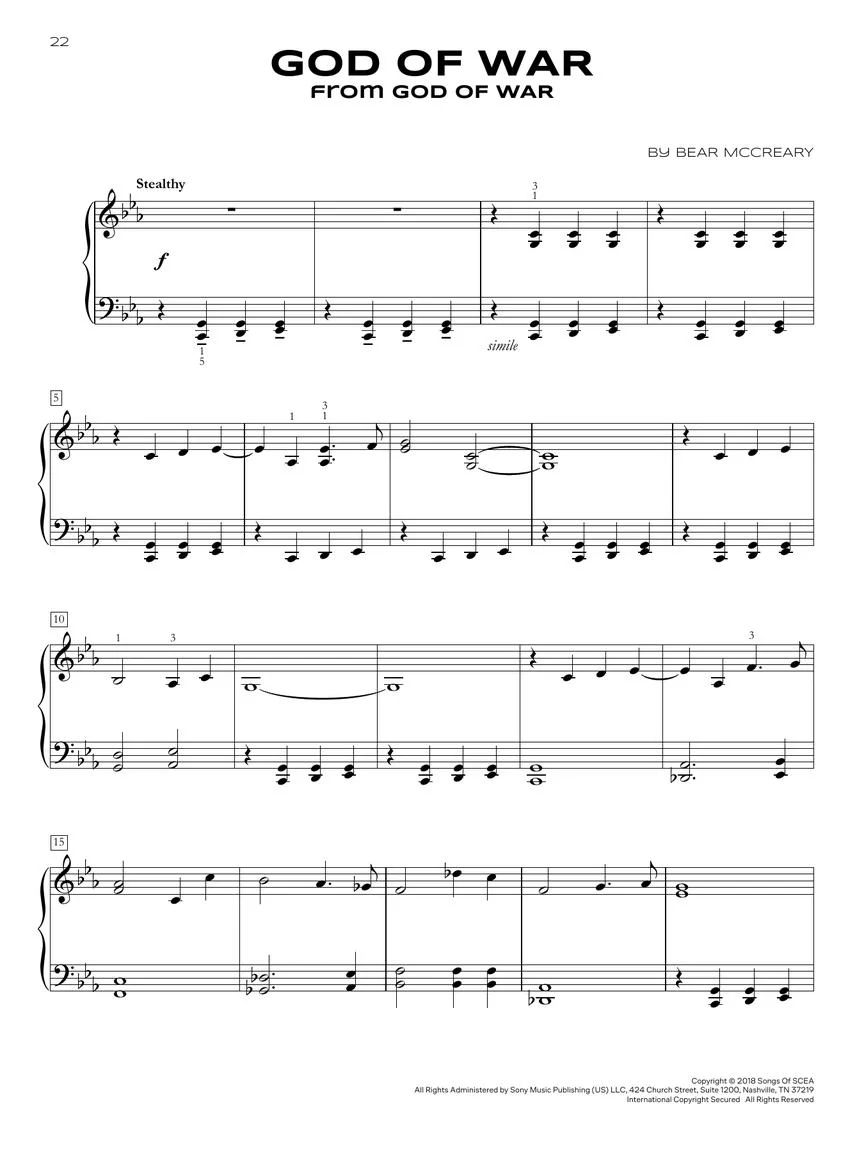 Popular Video Game Themes for Easy Piano - Image 4