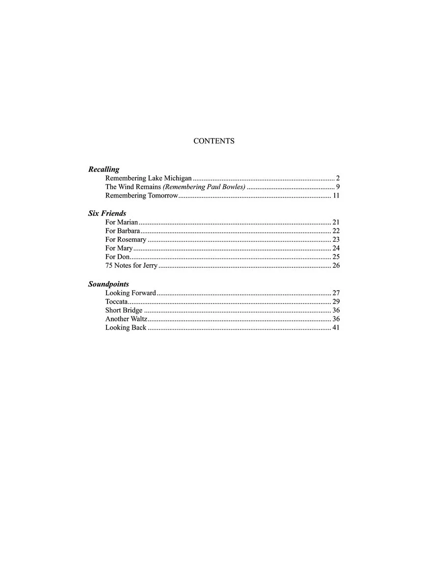 Rorem Piano Album II - Image 4
