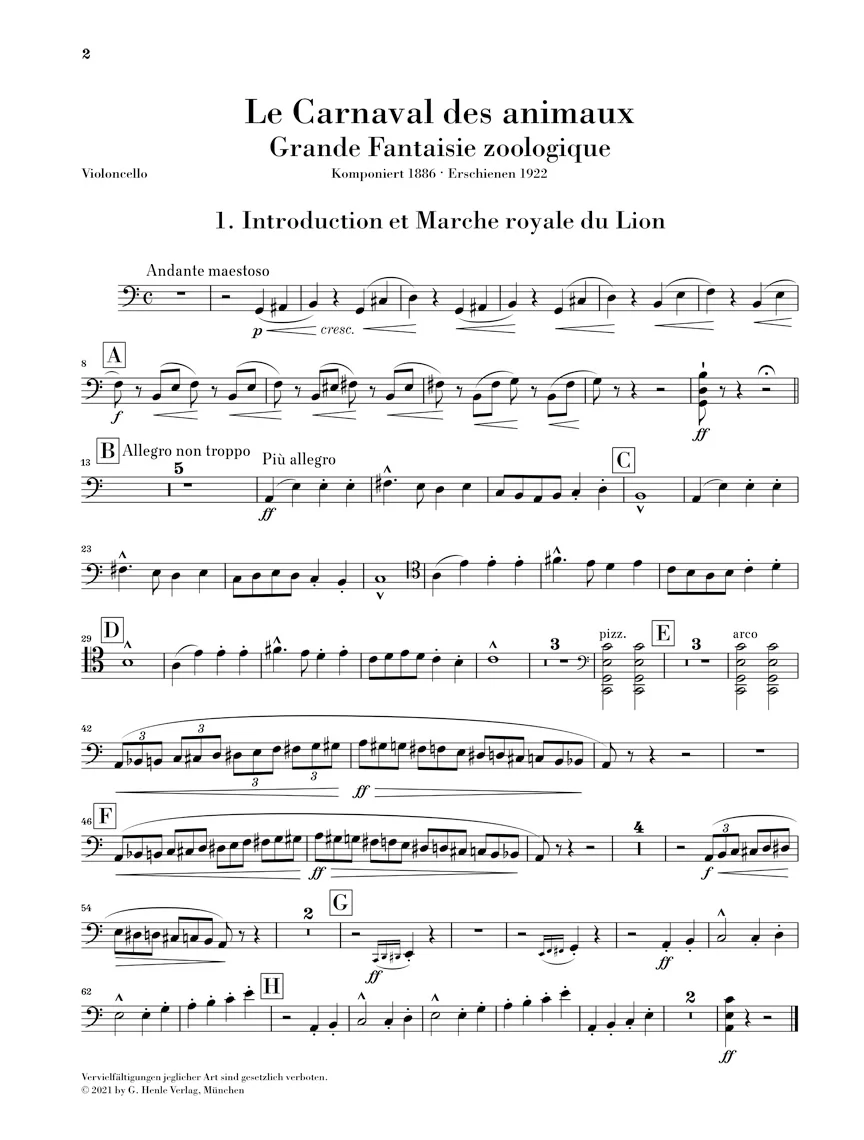 Saint-Saëns: Le Carnaval des animaux for Chamber Ensemble - Image 9
