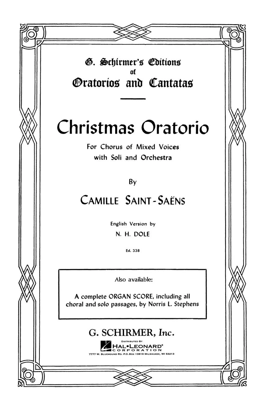Saint-Saens Christmas Oratorio - Image 2
