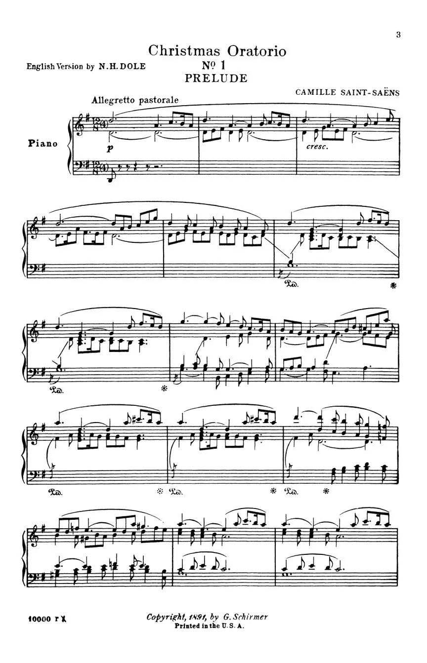 Saint-Saens Christmas Oratorio - Image 4