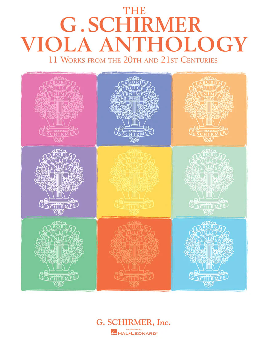 G. Schirmer Viola Anthology - Viola and Piano