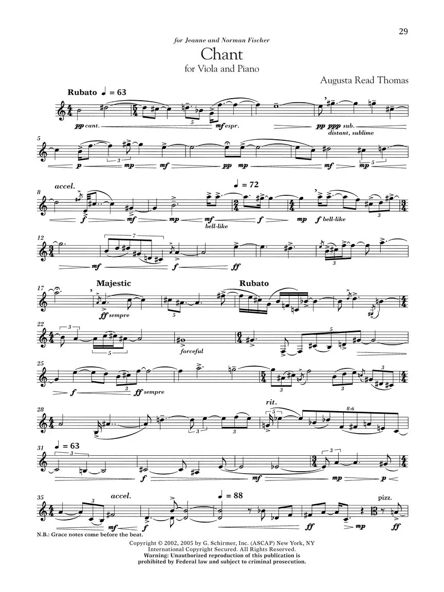 G. Schirmer Viola Anthology - Viola and Piano - Image 10