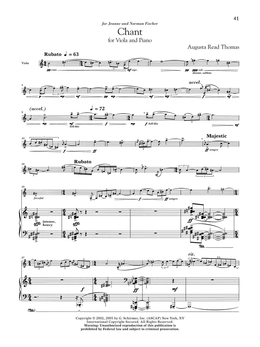 G. Schirmer Viola Anthology - Viola and Piano - Image 11