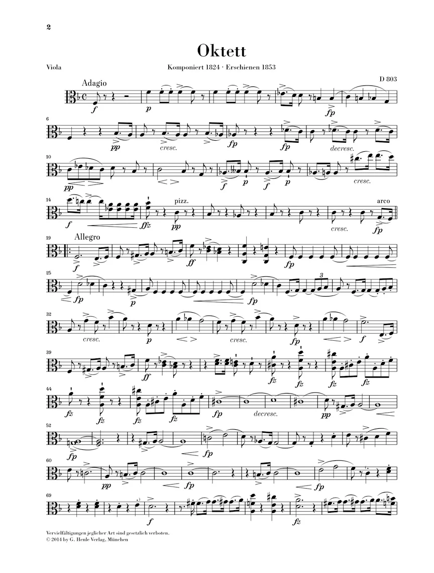 Schubert: Octet in F major D 803 - Image 4