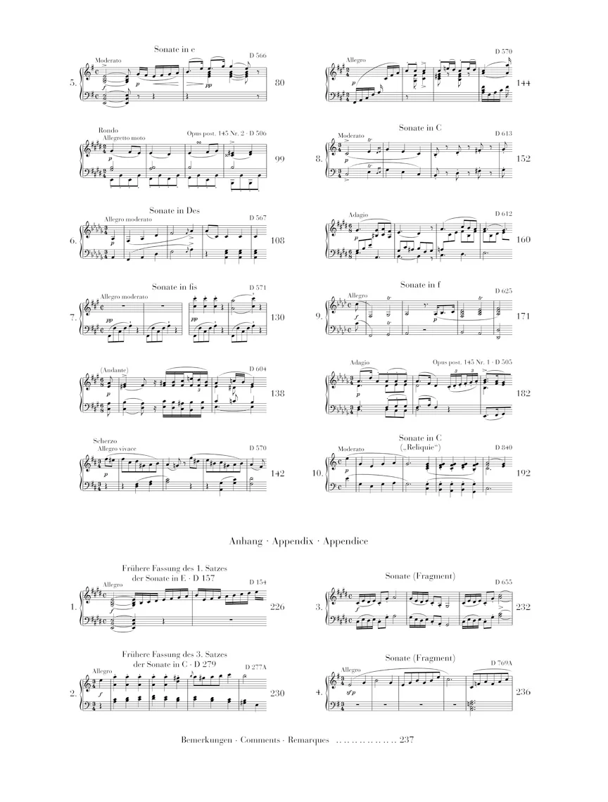 Schubert: Piano Sonatas, Volume II (Hardcover) - Image 3