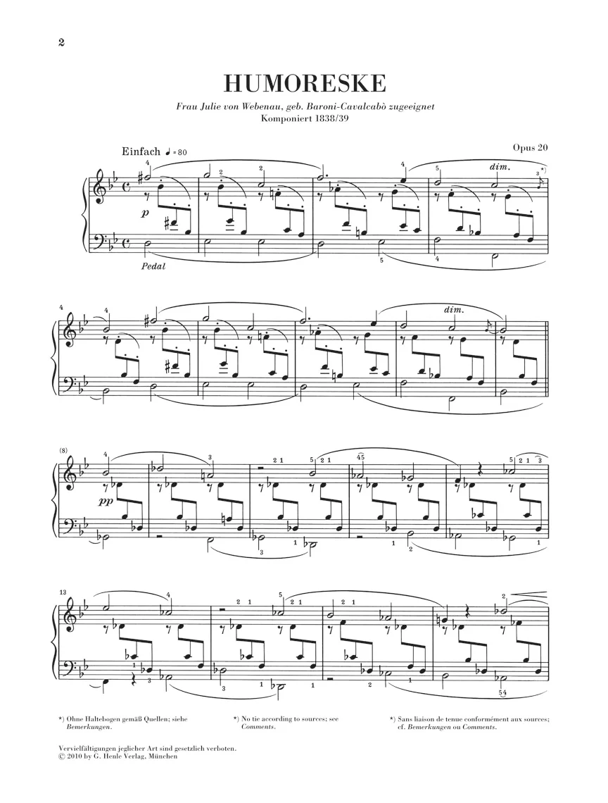 Schumann: Humoreske, Op. 20 - Image 2