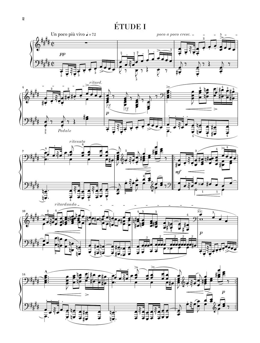Schumann: Symphonic Etudes, Op. 13 (Score and Parts) - Image 3