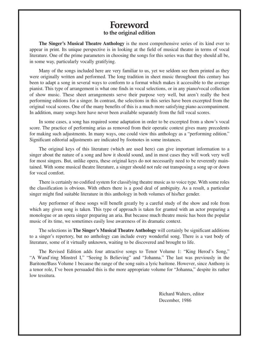 Singer's Musical Theatre Anthology - Image 3