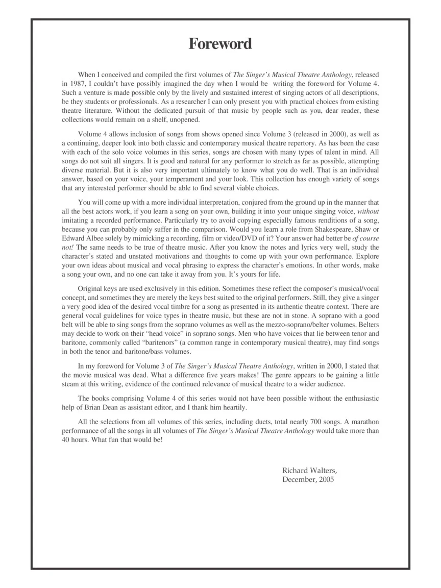 Singer's Musical Theatre Anthology Tenor Book Only Volume 4 - Image 2