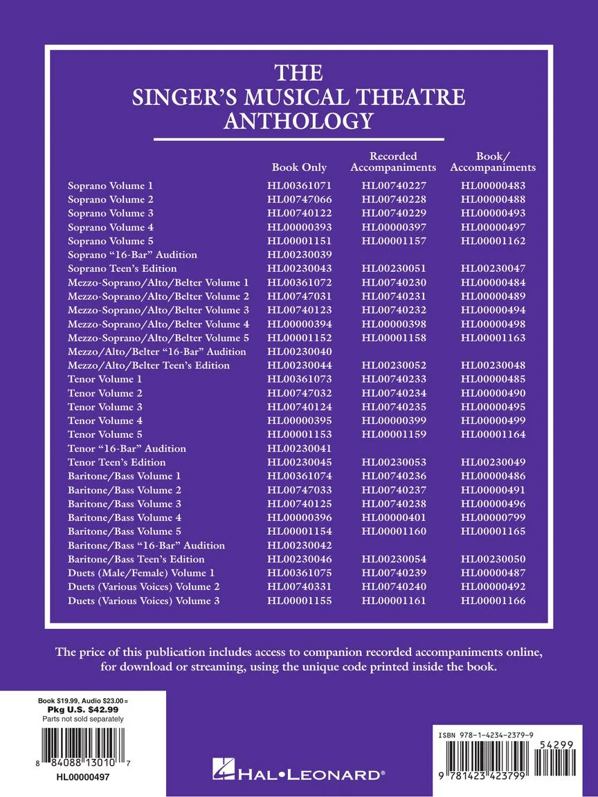 Singer's Musical Theatre Anthology Volume 4 Soprano Book Online Audio - Image 6
