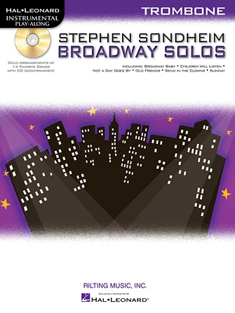 Sondheim, Stephen - Broadway Solos - Instrumental Play-Alongs