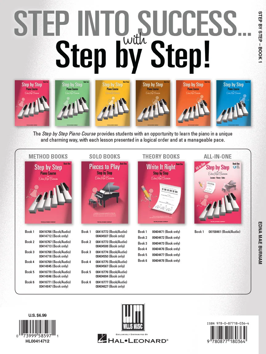 Burnam Step by Step Piano Course Book 1 - Image 6