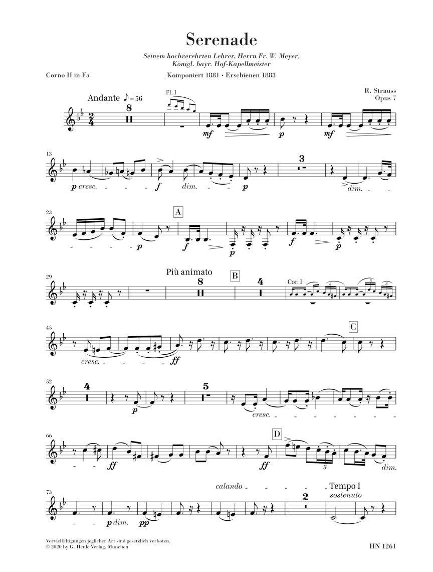 R. Strauss: Serenade for Wind Instruments in E flat major, Op. 7 - Image 10
