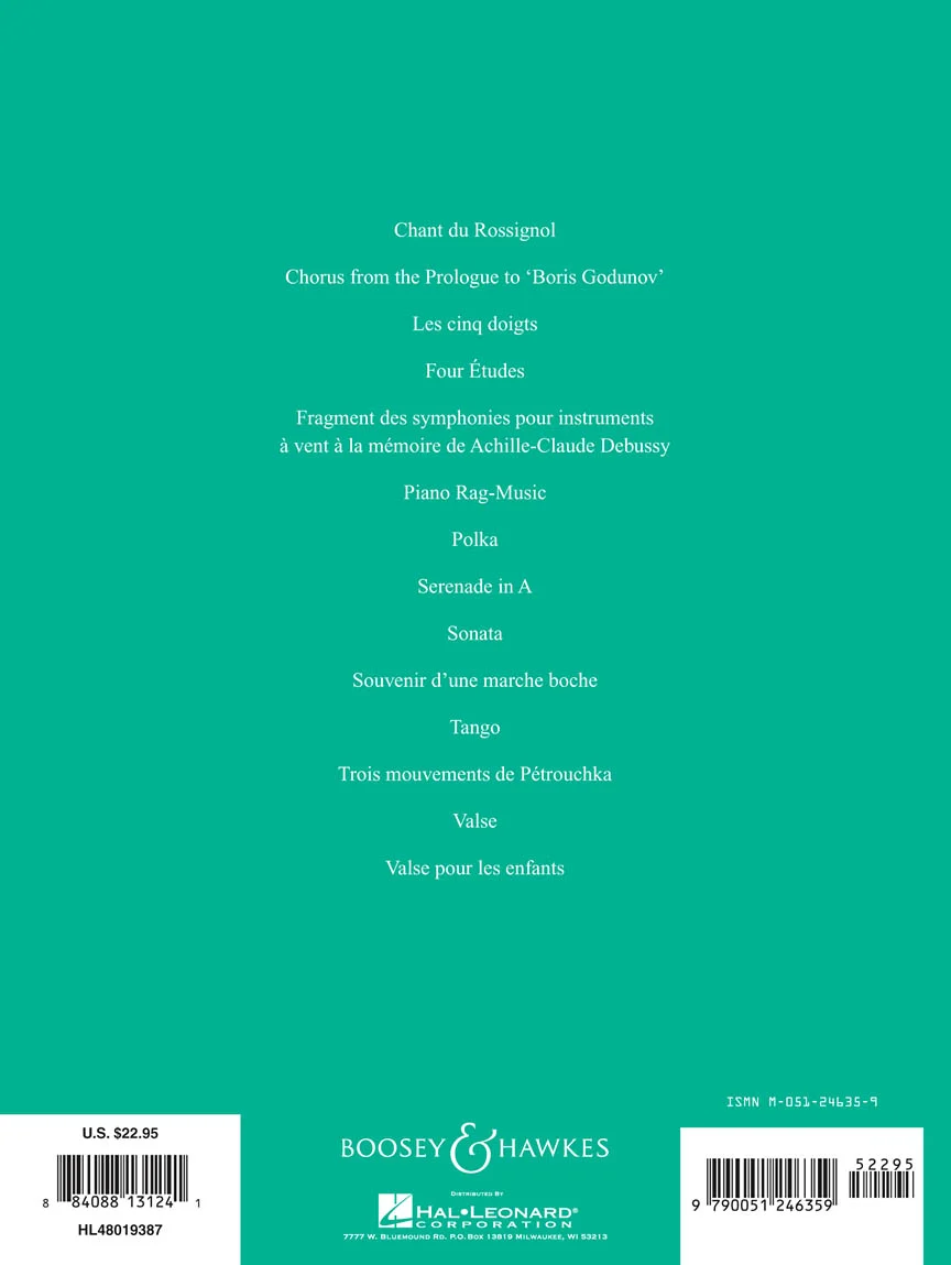 Stravinsky Piano Collection - Image 2