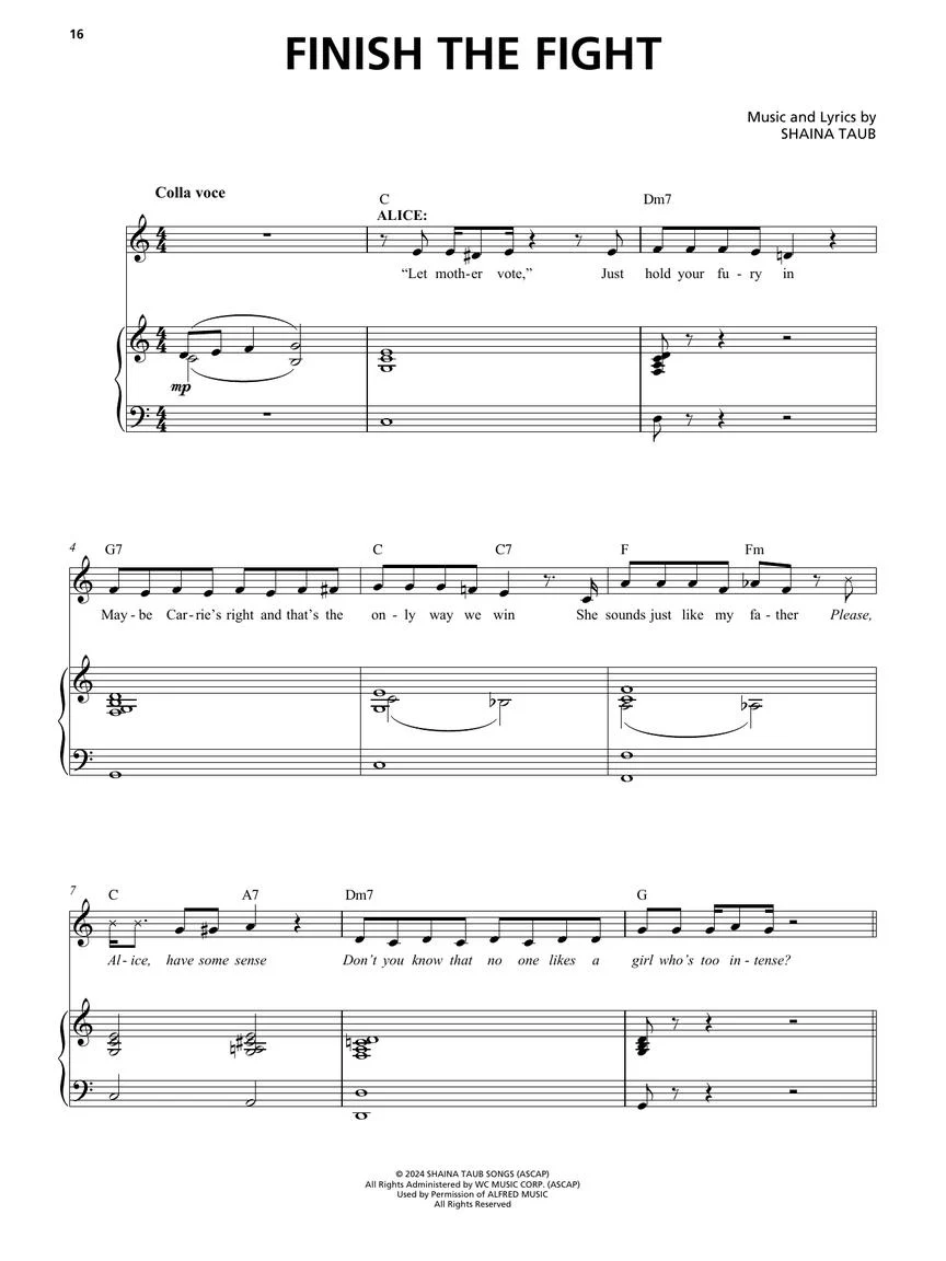 Suffs – The Musical Vocal Selections - Image 3