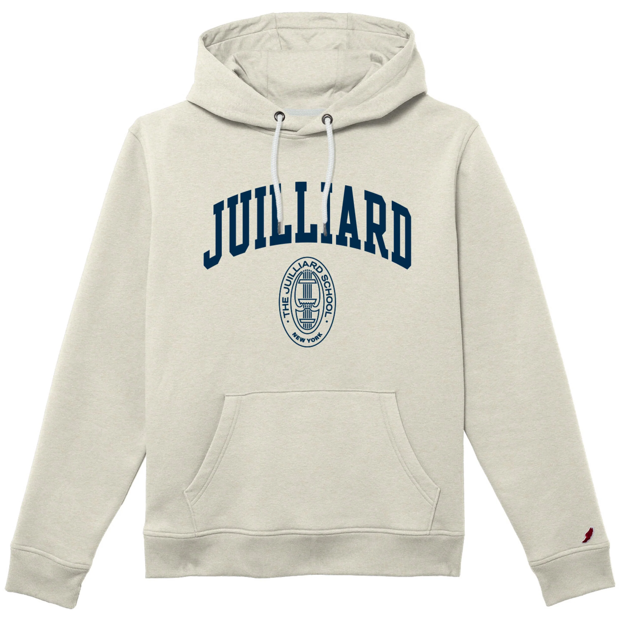 Sweatshirt: Embroidered Hooded Juilliard 1991 Collection by L2 - Image 3