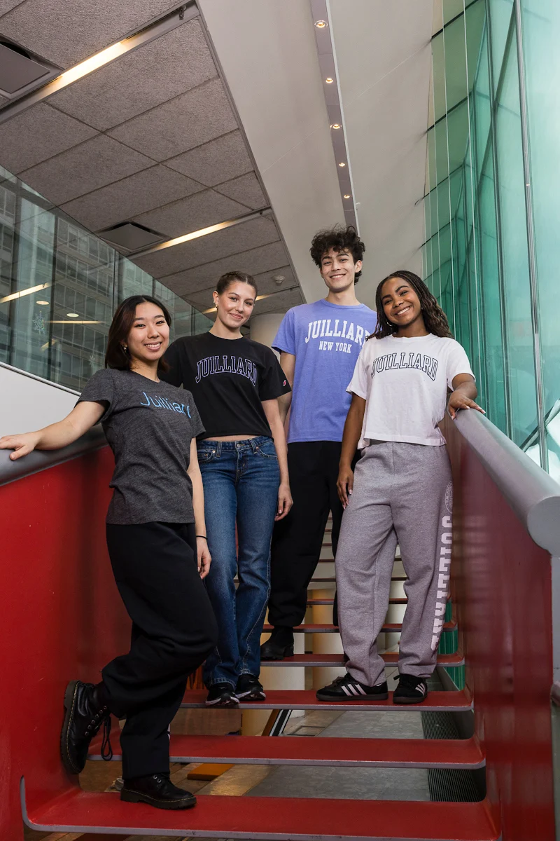 T-Shirt: Clothesline Crop top with Juilliard Collegiate - Image 4
