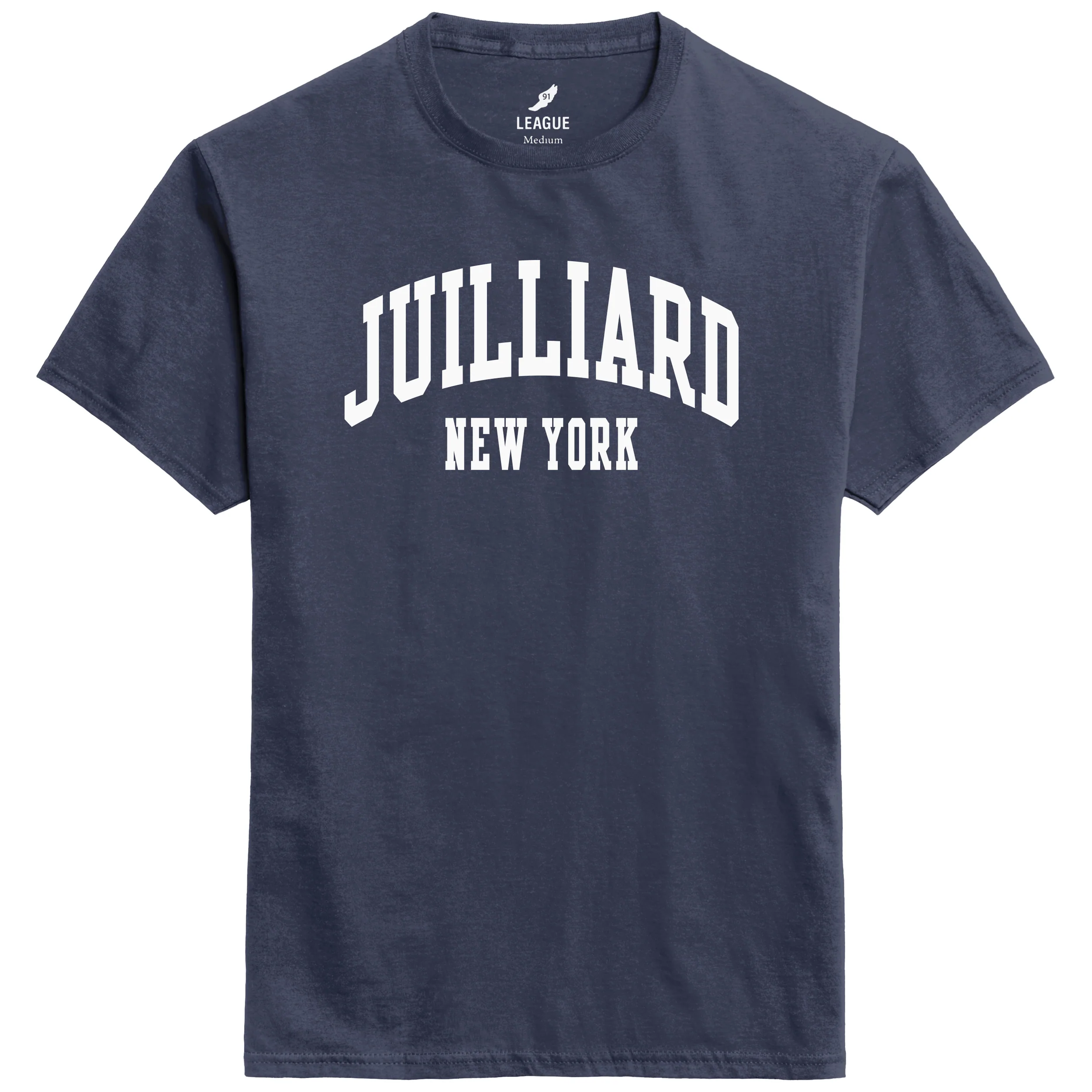 T-Shirt: Juilliard EZ Short-Sleeve Unisex (Blues) - Image 4
