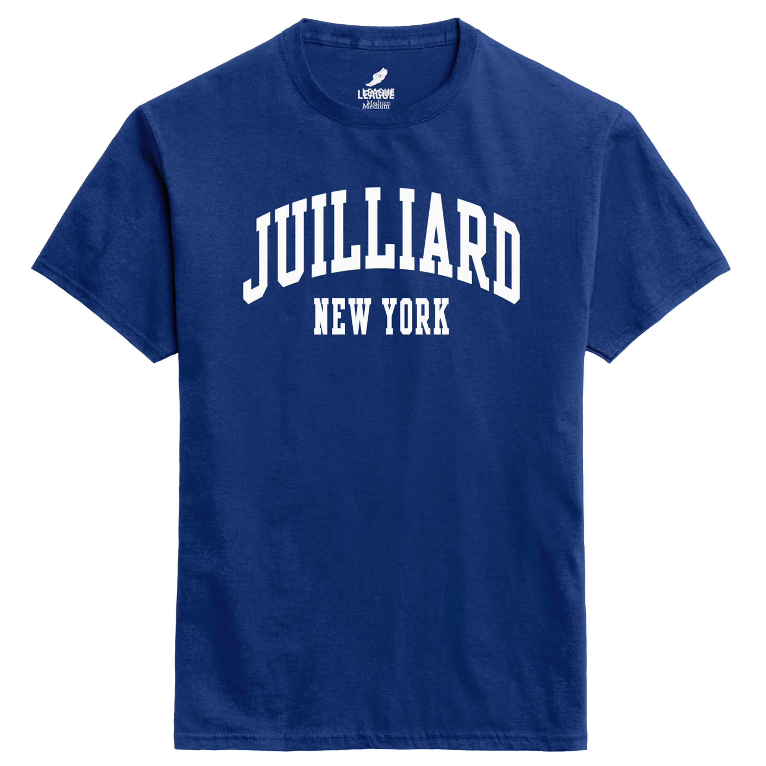 T-Shirt: Juilliard EZ Short-Sleeve Unisex (Blues) - Image 5