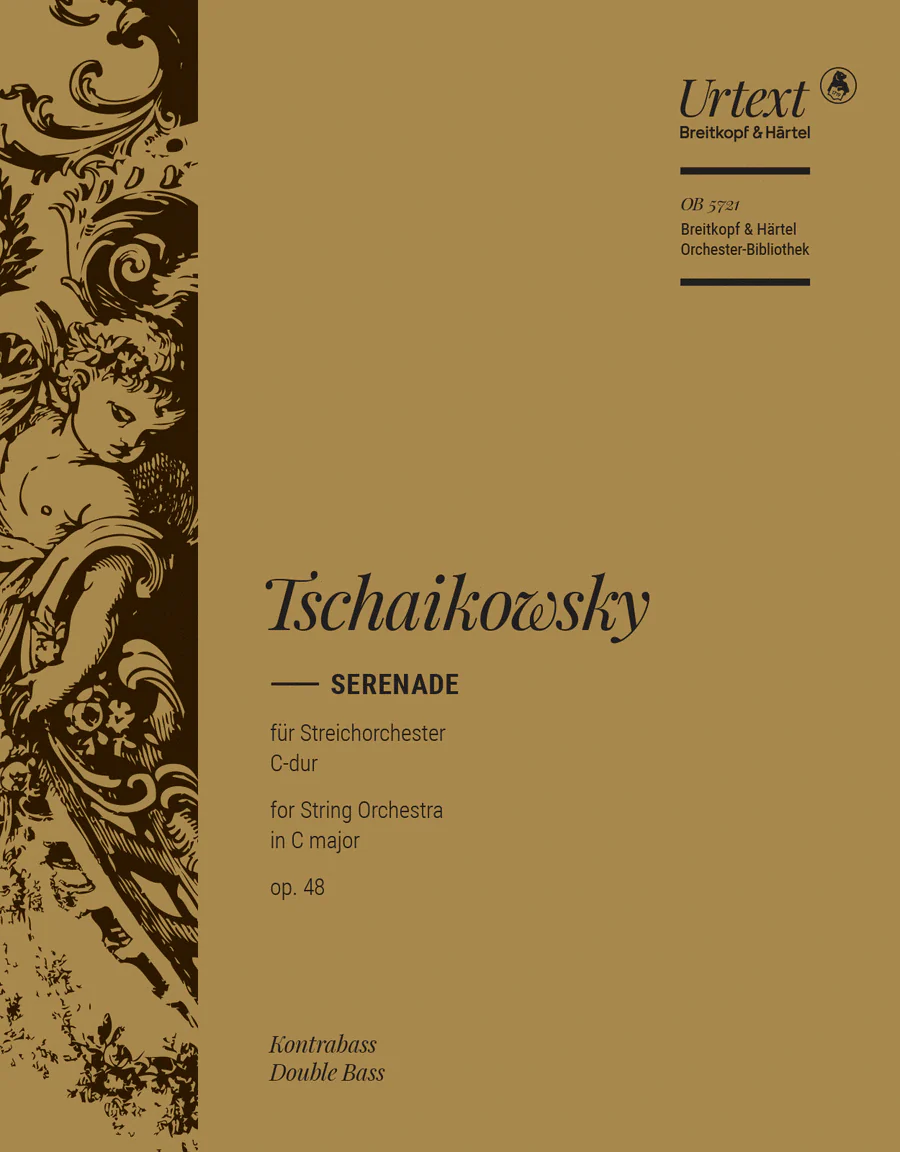 Tchaikovsky: Serenade in C major Op. 48 (Double Bass Part)