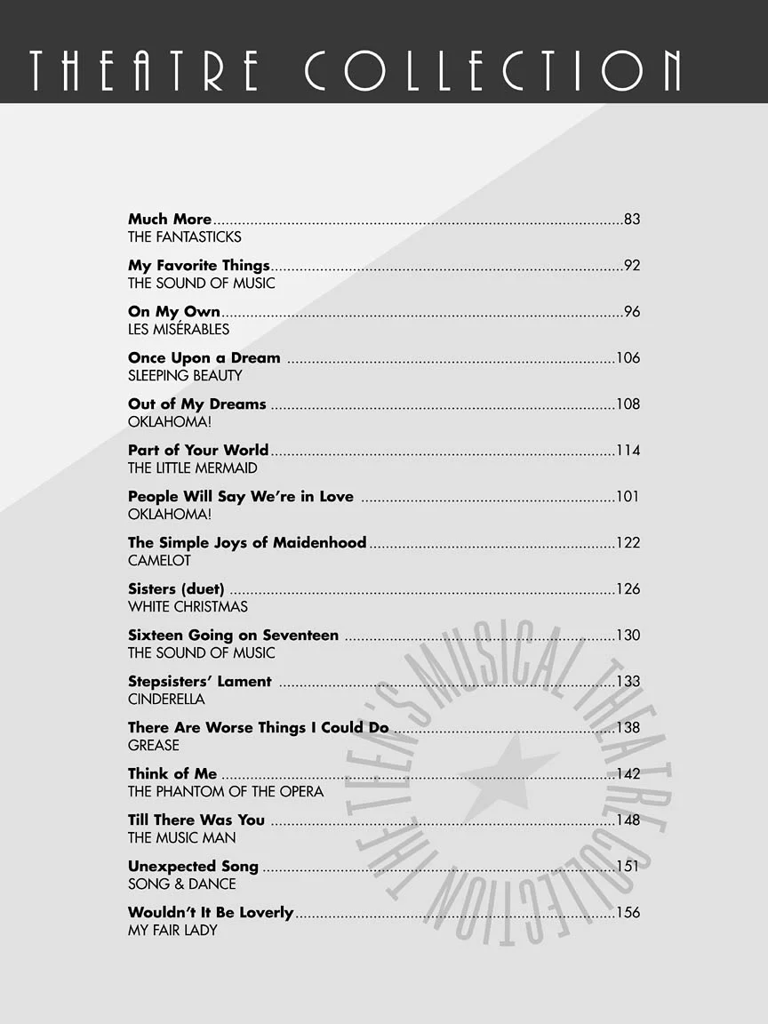 The Teen's Musical Theatre Collection - Young Women's Edition (Audio Access) - Image 5