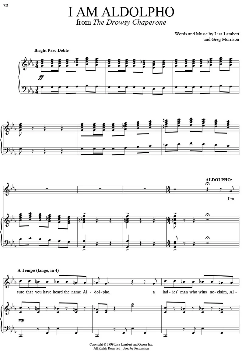 Theatre and Cabaret Comedy Songs - Image 4