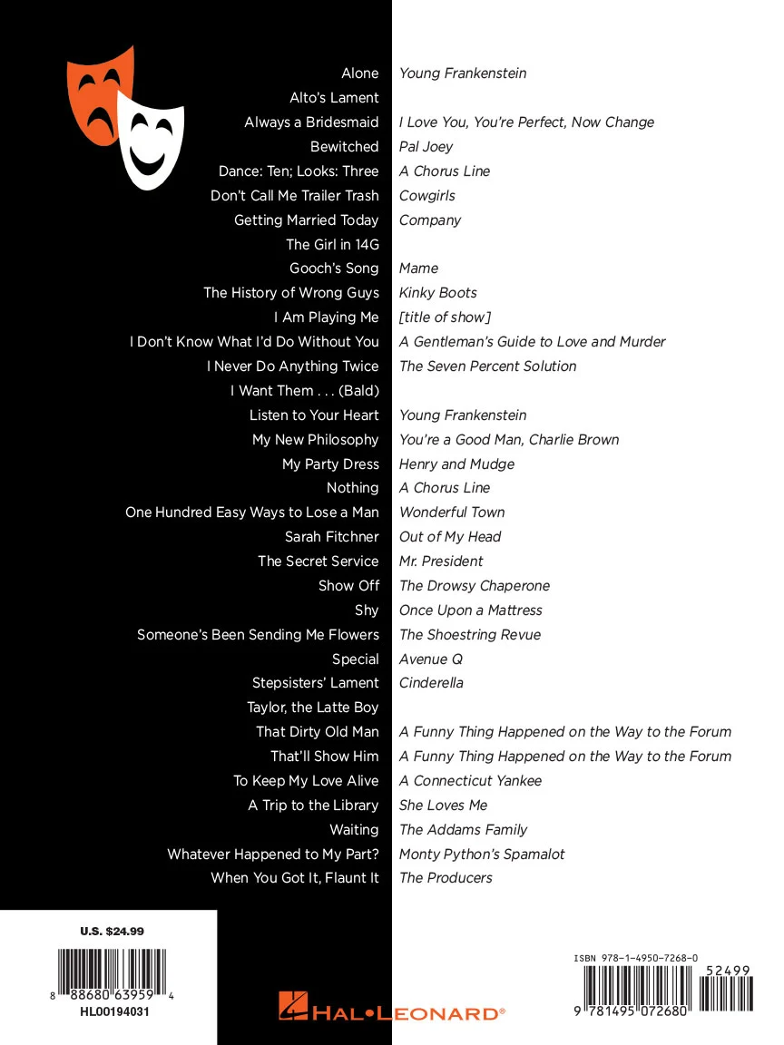 Theatre and Cabaret Comedy Songs - Image 6