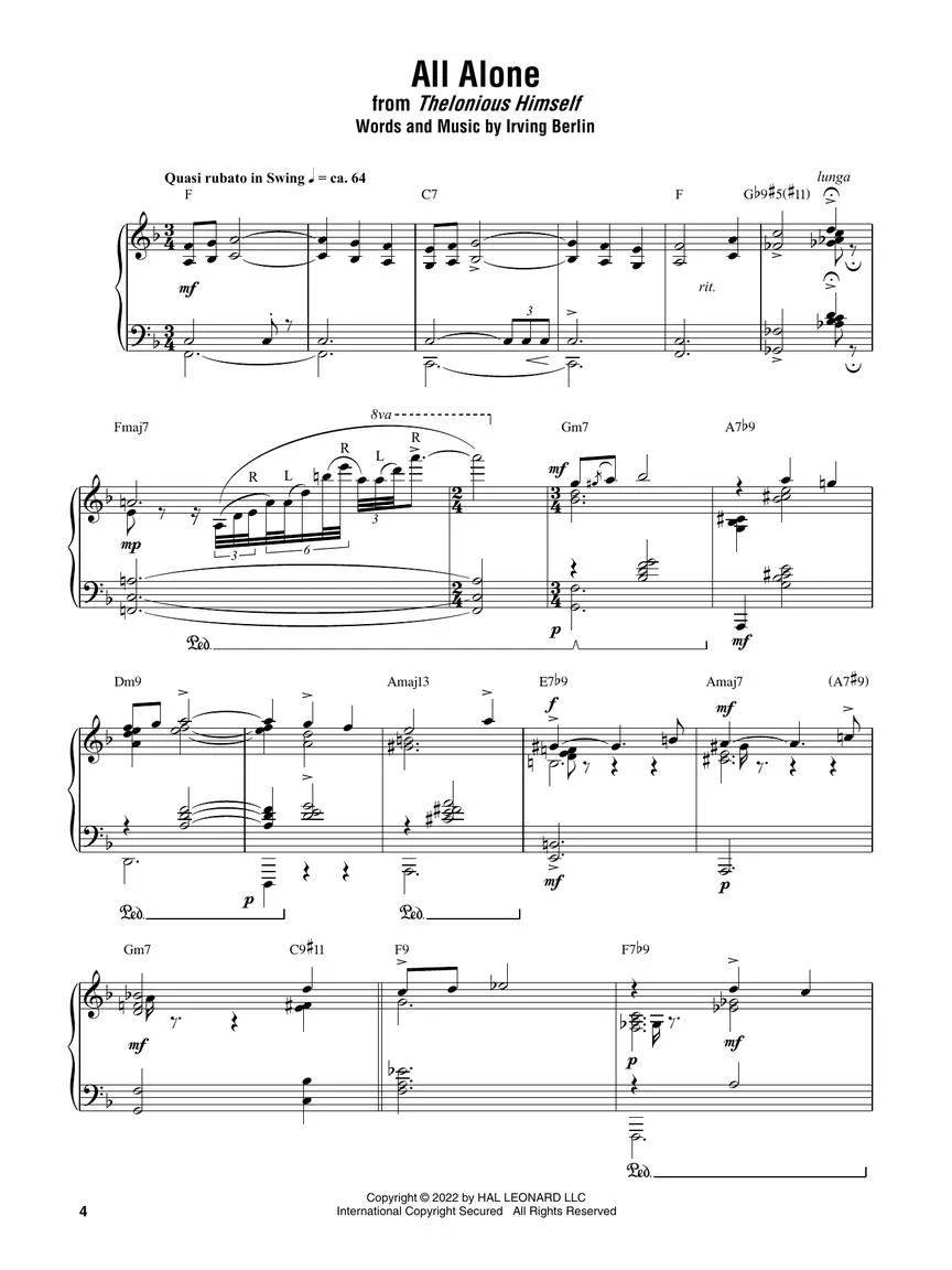 Thelonious Monk – Omnibook for Piano - Image 4